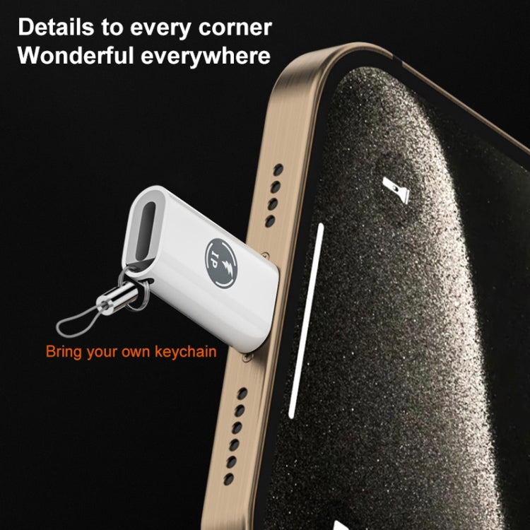 8 Pin Male to USB-C / Type-C Female ABS Charging Adapter by buy2fix