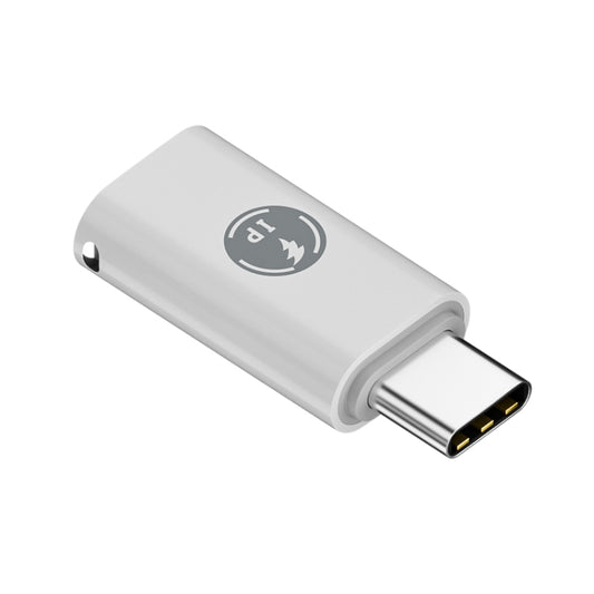 USB-C / Type-C Male to 8 Pin Female ABS Charging Adapter by buy2fix