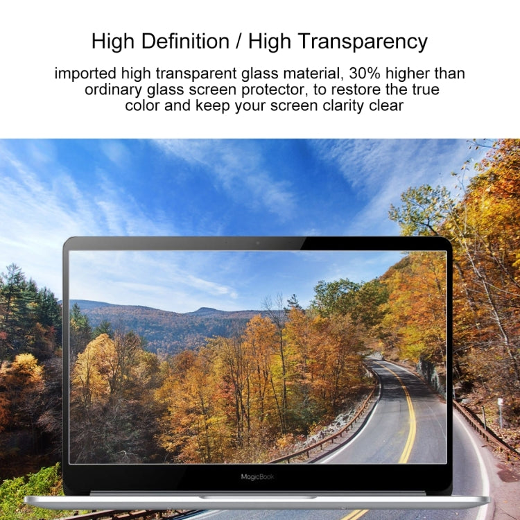 9H Laptop Screen Tempered Glass Protective Film for Huawei Honor MagicBook - Others by buy2fix | Online Shopping UK | buy2fix