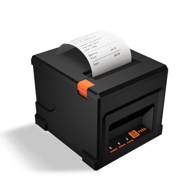 ZJ-8360 II USB and LAN Interface Auto-cutter 80mm Thermal Receipt Printer(UK Plug) - Receipt Printers by buy2fix | Online Shopping UK | buy2fix
