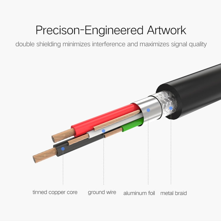UGREEN USB 2.0 Nickel-plated Printer Cable Data Cable, For Canon, Epson, HP, Cable Length: 1m - USB Cable by UGREEN | Online Shopping UK | buy2fix