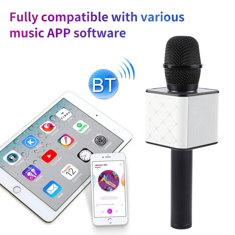 SDRD SD-08 Double Speakers High Sound Quality Handheld KTV Karaoke Recording Bluetooth Wireless Condenser Microphone(Gold) - Microphone by buy2fix | Online Shopping UK | buy2fix
