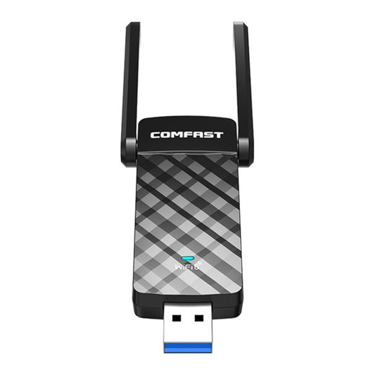 COMFAST CF-952AX V2 1800Mbps Dual Band Wireless Network Card WiFi6 USB Adapter by COMFAST