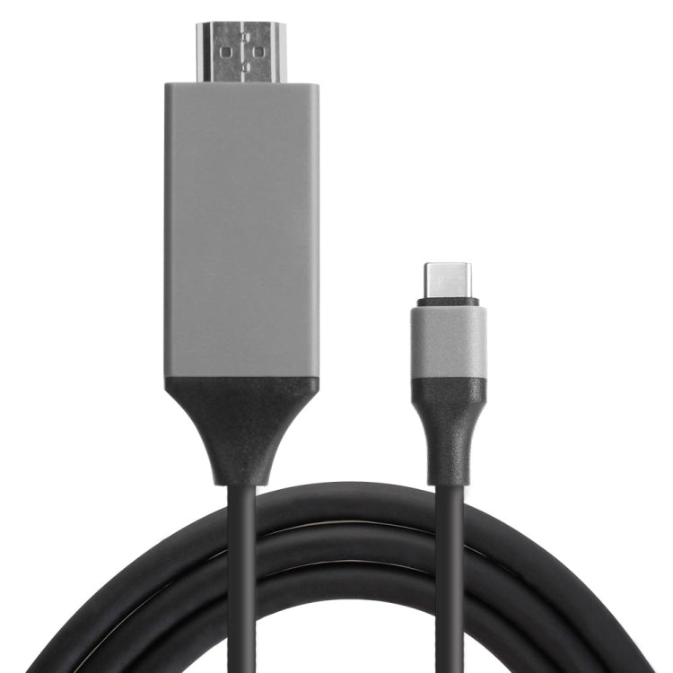 USB-C / Type-C 3.1 to HDMI Converter Adapter Cable, Length: 2m(Black) - USB-C & Type-C Cable by buy2fix | Online Shopping UK | buy2fix