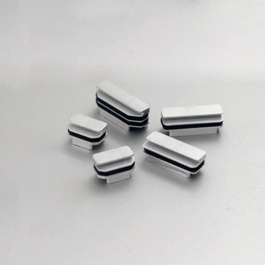 BASEQI iHUT-100 Hidden Aluminum Alloy Anti Dust Plug for Macbook Pro Retina 13.3 / 15 inch Laptops by buy2fix