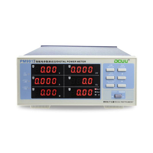 DCUU PM9913 Intelligent Electrical Parameters Measuring Instrument(EU Plug) by buy2fix