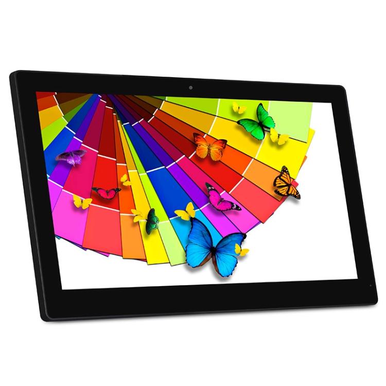 HSD-P537 Touch Screen All in One PC with Holder, 4GB+32GB, 15.6 inch Android 14 RK3576S Octa Core (Black) - All in One PC by buy2fix | Online Shopping UK | buy2fix