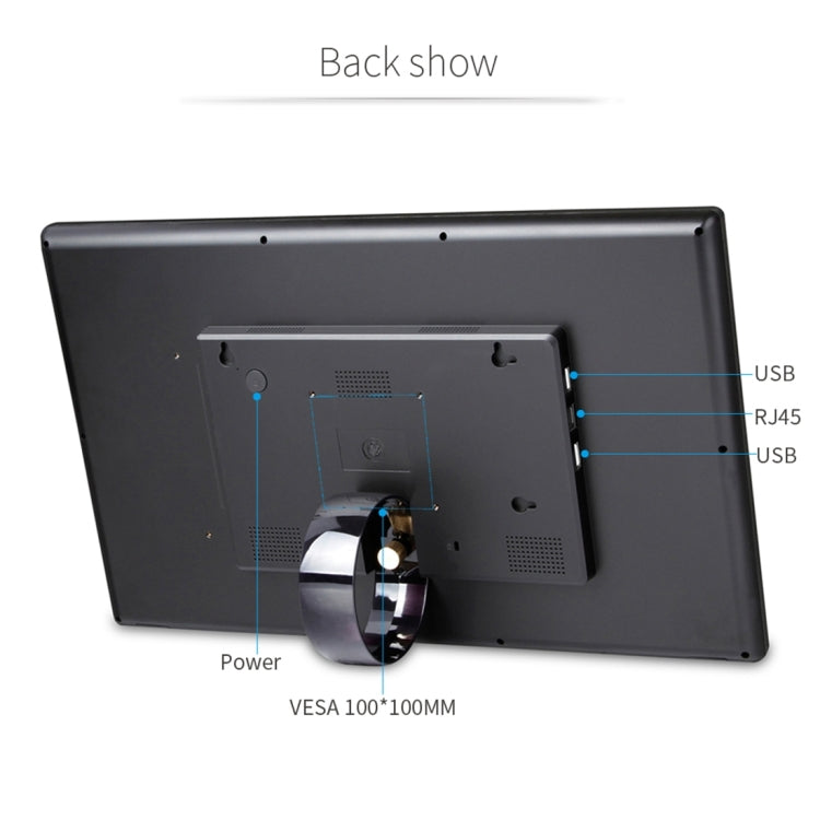 21.5 inch LCD Display Digital Photo Frame, 4GB+32GB, RK3399 up to 2.0GHz, Android 10, Support WiFi & Ethernet & BT - 15 inch Above by buy2fix | Online Shopping UK | buy2fix