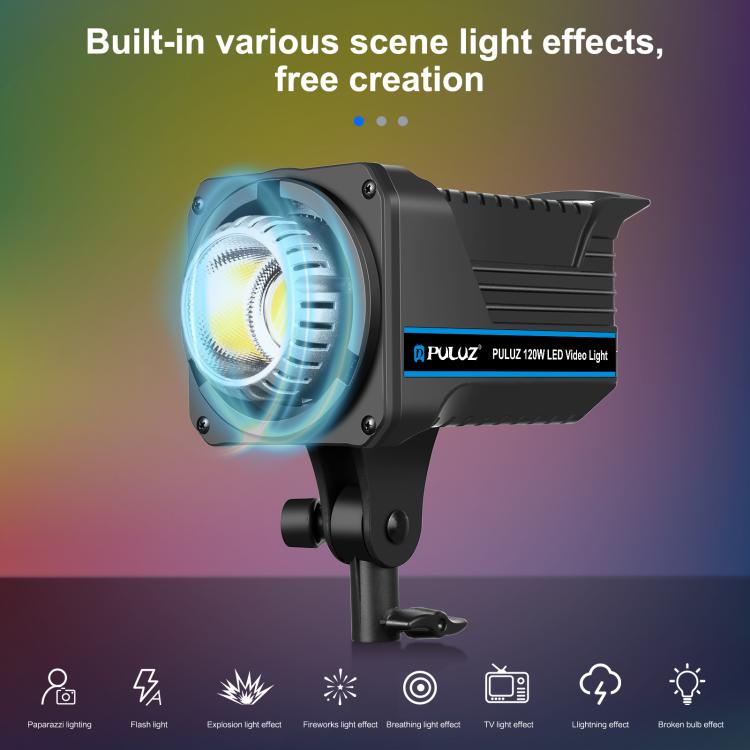 PULUZ 120W Photo Studio Strobe Flash Light Kit with Softbox Reflector & Tripod(US Plug) - Shoe Mount Flashes by PULUZ | Online Shopping UK | buy2fix
