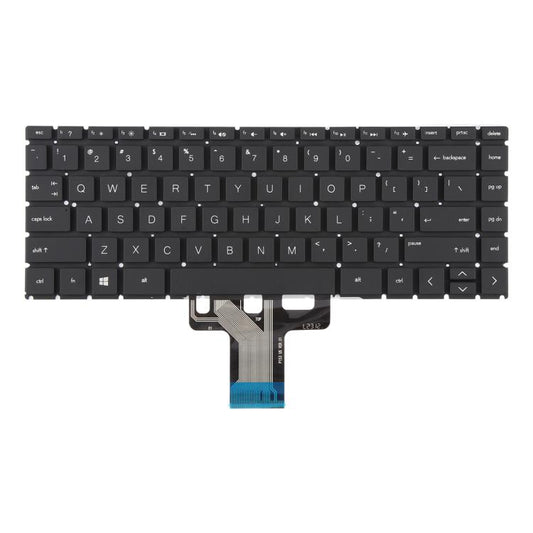 For HP Pavilion X360 14S-DK 14S-DP 14S-DQ 14S-CR 14s-CF 14-CE 14-CF 14S-DF/DK 14-CK 14-CD 14-CM 14S-DR 14S-fr US Version Keyboard with Backlight (Black) - Replacement Keyboards by buy2fix | Online Shopping UK | buy2fix