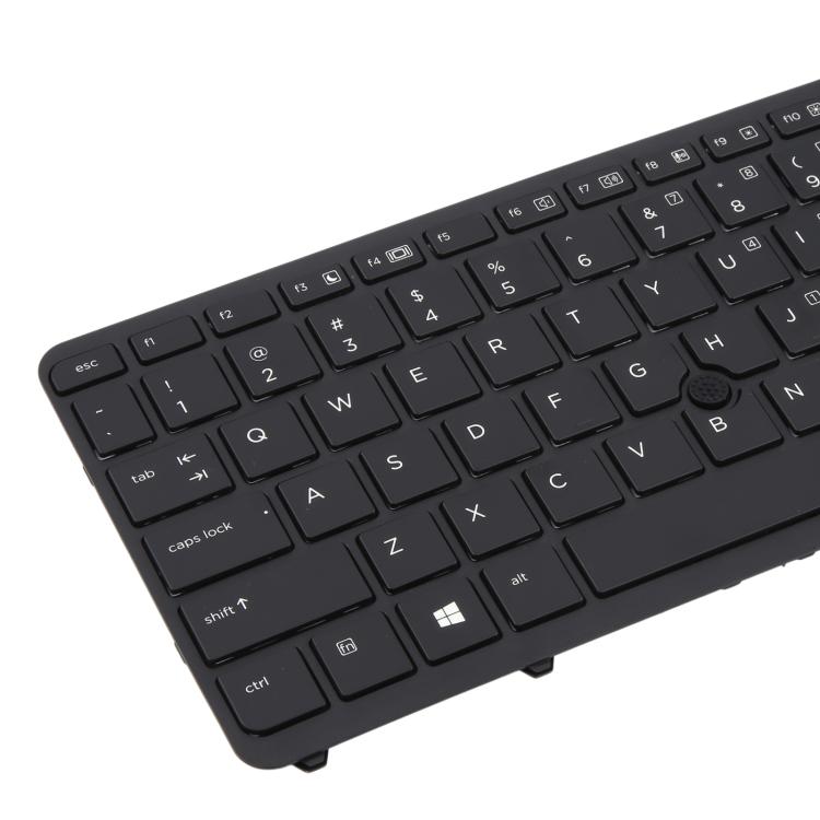 For HP EliteBook 840 G1 / 850 G1 US Version Keyboard with Backlight and Pointing (Black) - Replacement Keyboards by buy2fix | Online Shopping UK | buy2fix