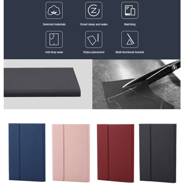 508A Detachable Bluetooth Keyboard + Horizontal Flip Leather Tablet Case with Holder & Colorful Backlight for iPad Pro 9.7 inch, iPad Air, iPad Air 2, iPad 9.7 inch (2017), iPad 9.7 inch (2018)(Blue) by buy2fix