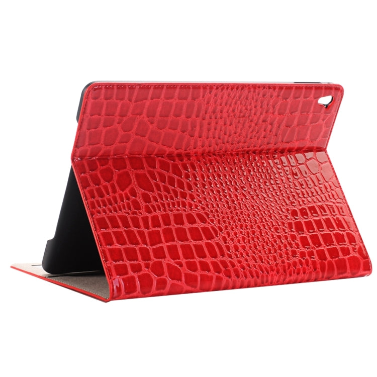 Crocodile Texture Horizontal Flip Leather Case with Holder & Card Slots & Wallet for iPad Pro 9.7 inch(Red) - iPad Pro 9.7 inch Cases by buy2fix | Online Shopping UK | buy2fix