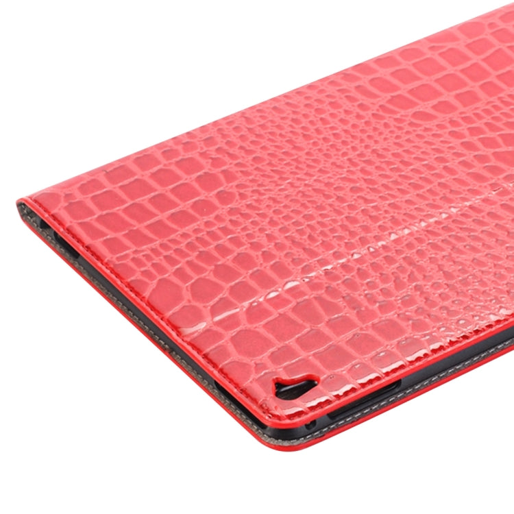 Crocodile Texture Horizontal Flip Leather Case with Holder & Card Slots & Wallet for iPad Pro 9.7 inch(Red) - iPad Pro 9.7 inch Cases by buy2fix | Online Shopping UK | buy2fix