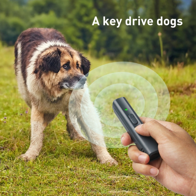 N11 Ultrasonic Dog Repeller with UV Flashlight (Orange) by buy2fix