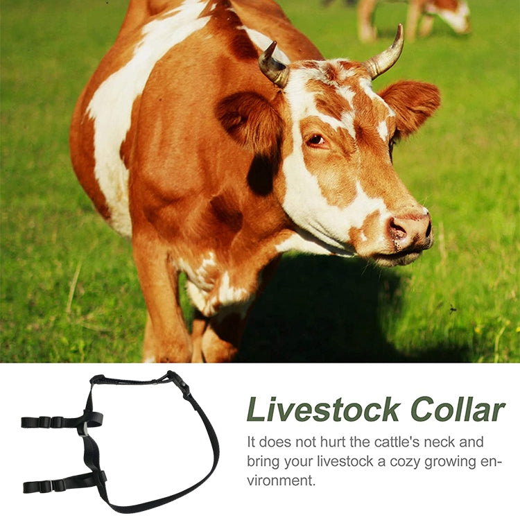 V34/V44 Cattle Locator Set Animal Tracking Anti-lost Device GPS Positioning Collar Set - Collars by buy2fix | Online Shopping UK | buy2fix