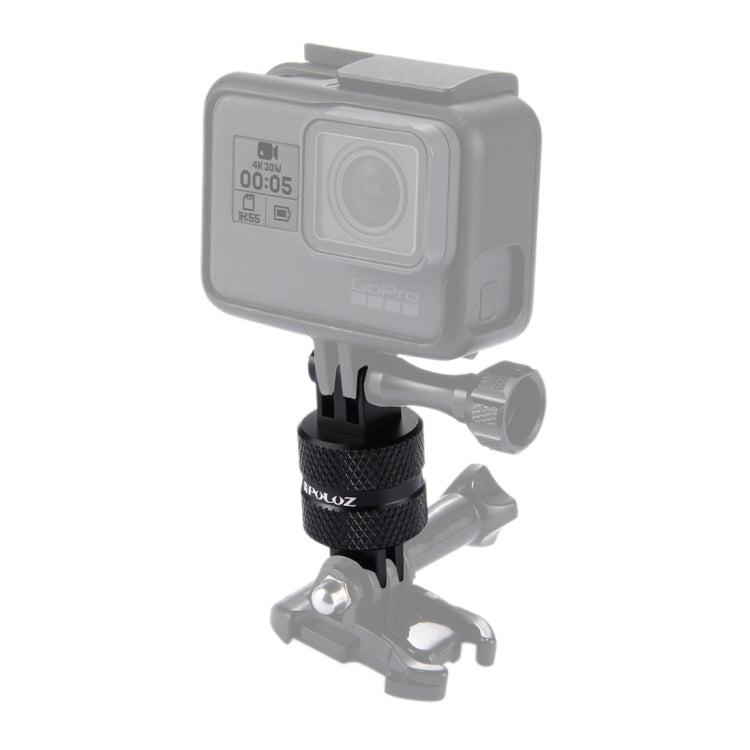 PULUZ 360 Degree Rotation CNC Swivel Pivot Extension Arm Tripod Mount for GoPro, Insta360, DJI and Other Action Cameras - Connection Mount by PULUZ | Online Shopping UK | buy2fix