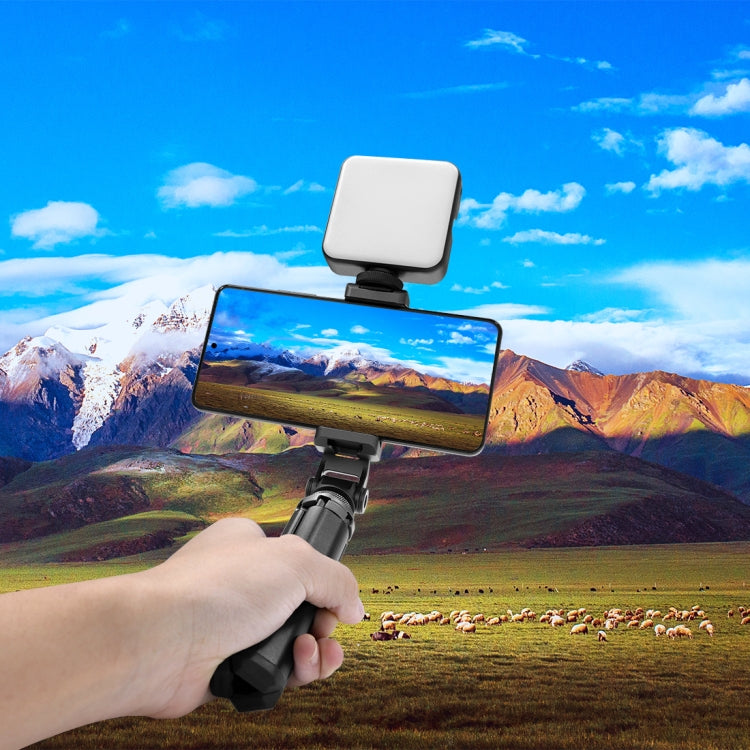 PULUZ Z-axis 360 Rotation Cold Shoes Aluminum Alloy Phone Clamp Holder Bracket (Black) by PULUZ