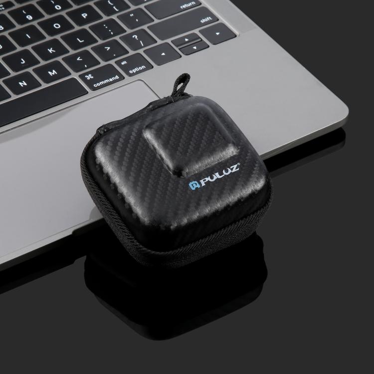 PULUZ Mini Portable Carbon Fiber Storage Bag for GoPro HERO13 Black /12 Black /11 Black /10 Black /9 Black and other Similar Size Cameras - Case & Bags by PULUZ | Online Shopping UK | buy2fix
