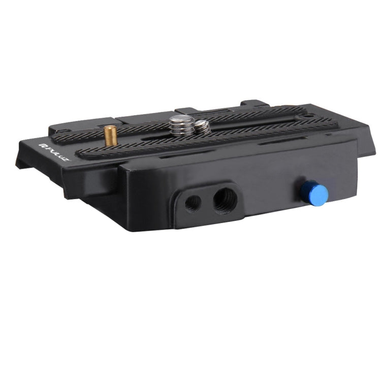 PULUZ Quick Release Clamp Adapter + Quick Release Plate for DSLR & SLR Cameras(Black) - Quick Release Plate by PULUZ | Online Shopping UK | buy2fix