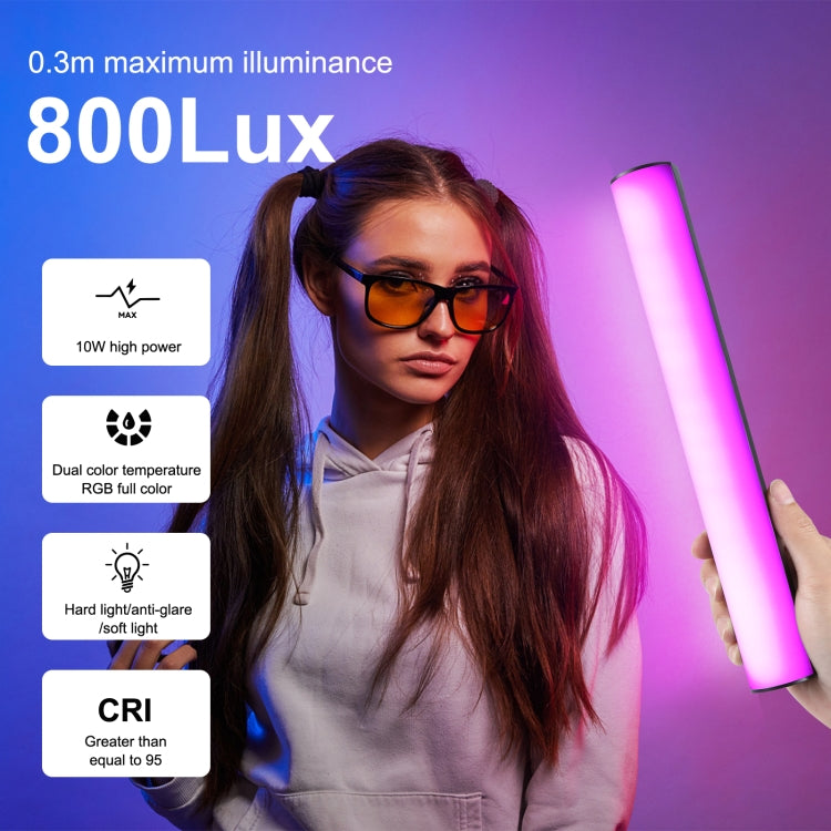 PULUZ 30cm Photo Handheld Full Color RGB Stick Light Magnetic LED Fill Light - by PULUZ | Online Shopping UK | buy2fix
