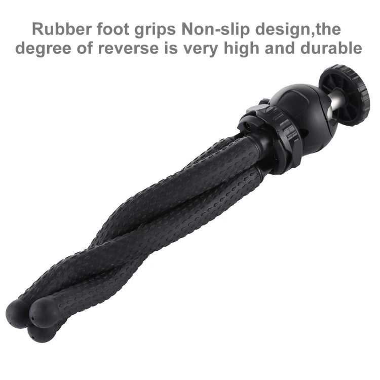 PULUZ Mini Octopus Flexible Tripod Holder with Ball Head for SLR Cameras, GoPro, Cellphone, Size: 25cmx4.5cm - Portable Mini Tripod by PULUZ | Online Shopping UK | buy2fix