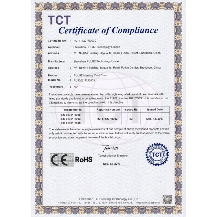 PULUZ 11 in 1 Memory Card Case for 3SIM + 2XQD + 2CF + 2TF + 2SD Card by PULUZ