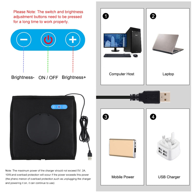 PULUZ 25cm Folding Portable High 97 CRI Ring Light Photo Lighting Studio Shooting Tent Box with 12 Colors Backdrops, Size: 25cm x 25cm x 25cm(Black) - by PULUZ | Online Shopping UK | buy2fix