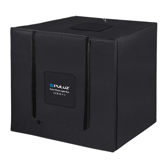 PULUZ 80cm Folding Portable 90W 14000LM High CRI White Light Photo Lighting Studio Shooting Tent Box Kit with 4 Colors Black, White, Orange, Green Backdrops (EU Plug) by PULUZ