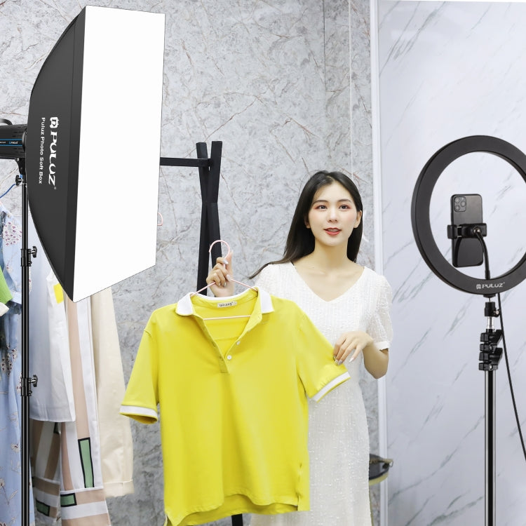 PULUZ Rectangle Speedlite Softbox Bowens Mount Diffuser - by PULUZ | Online Shopping UK | buy2fix