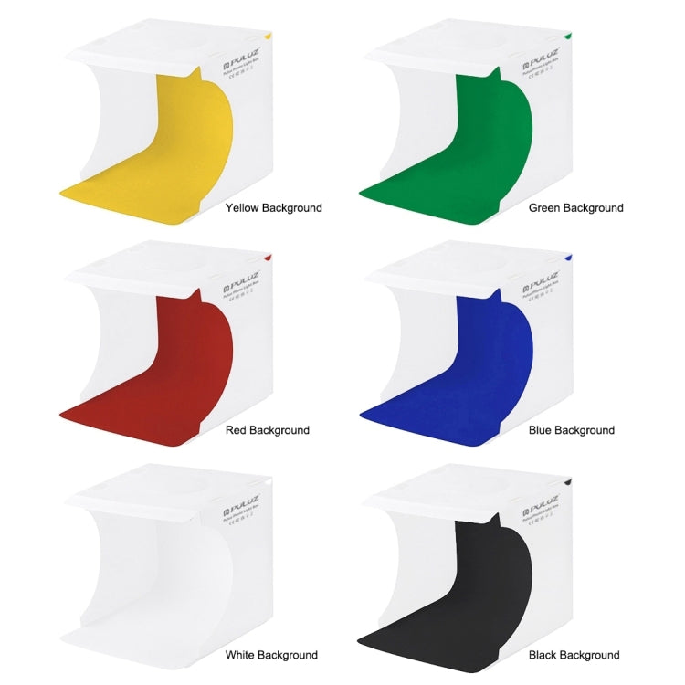 PULUZ Mini LED Photography Shadowless Light Lamp Panel Pad + Studio Shooting Tent Box, Acrylic Material, 20cm x 20cm Effective Area - by PULUZ | Online Shopping UK | buy2fix
