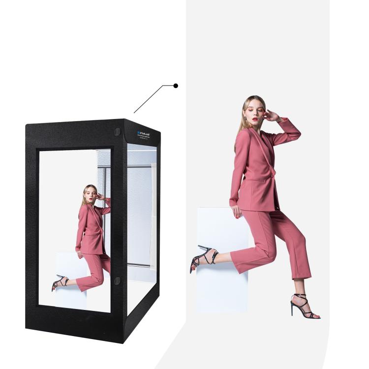 PULUZ 2m 240W 5500K Photo Light Studio Box Kit for Clothes / Adult Model Portrait(EU Plug) - by PULUZ | Online Shopping UK | buy2fix