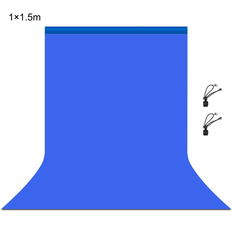 PULUZ 1m x 1.5m Photography Background Photo Studio Background Cloth Backdrop (Blue) - Solid Color by PULUZ | Online Shopping UK | buy2fix