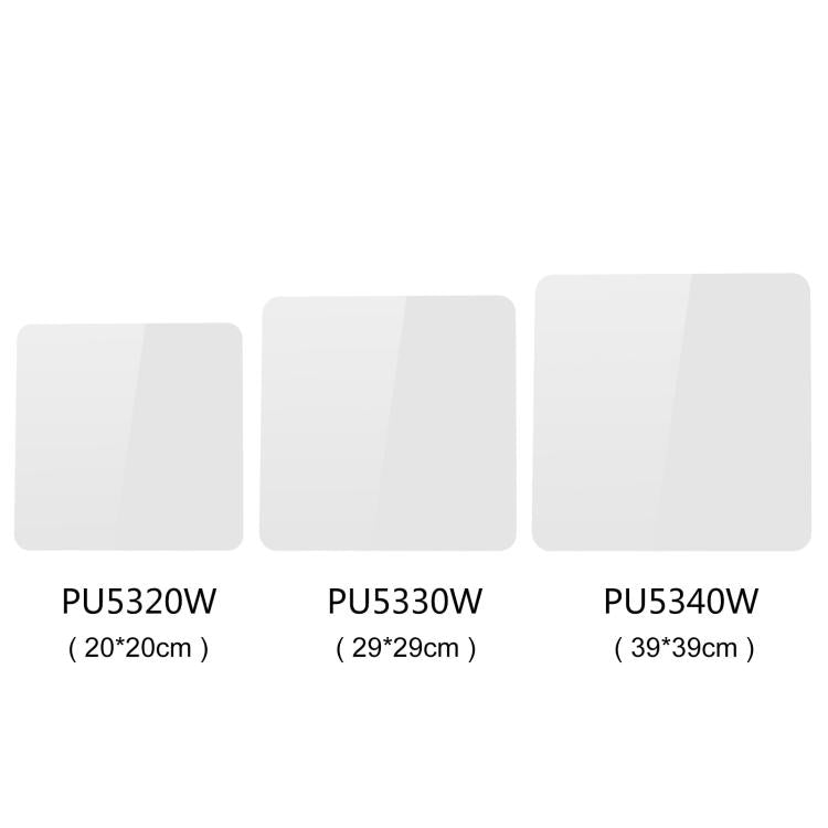 PULUZ 39cm Photography Acrylic Reflective Display Table Background Board(White) - by PULUZ | Online Shopping UK | buy2fix
