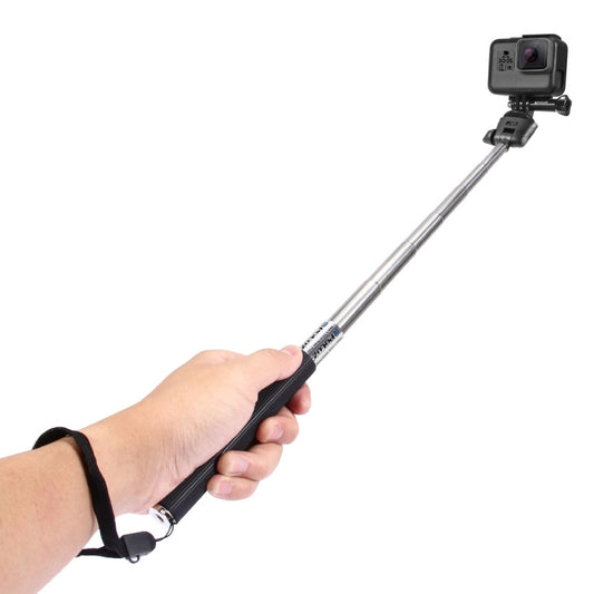 PULUZ Extendable Handheld Selfie Monopod for GoPro, Insta360, DJI and Other Action Cameras, Length: 22.5-80cm by PULUZ