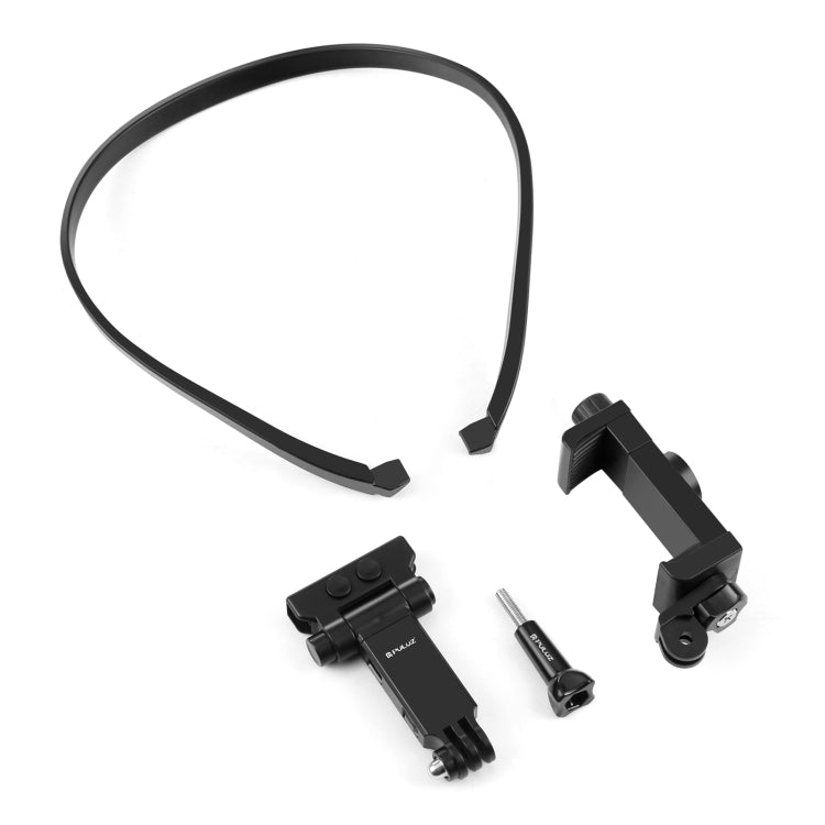 PULUZ Lazy Adjustable Neck Bracket for GoPro Action Camera Smartphones (Black) by PULUZ