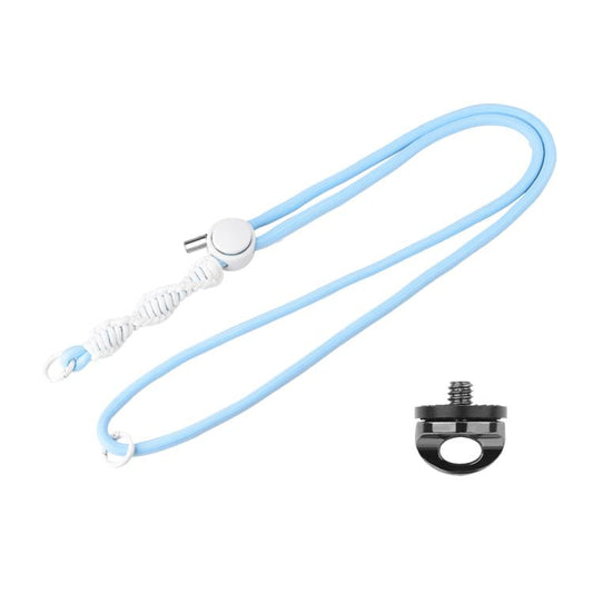 PULUZ Sports Camera Lanyard Long Adjustable Anti-lost Rope for DJI OSMO Pocket 3 / Insta360 X5 (Blue) - by PULUZ | Online Shopping UK | buy2fix