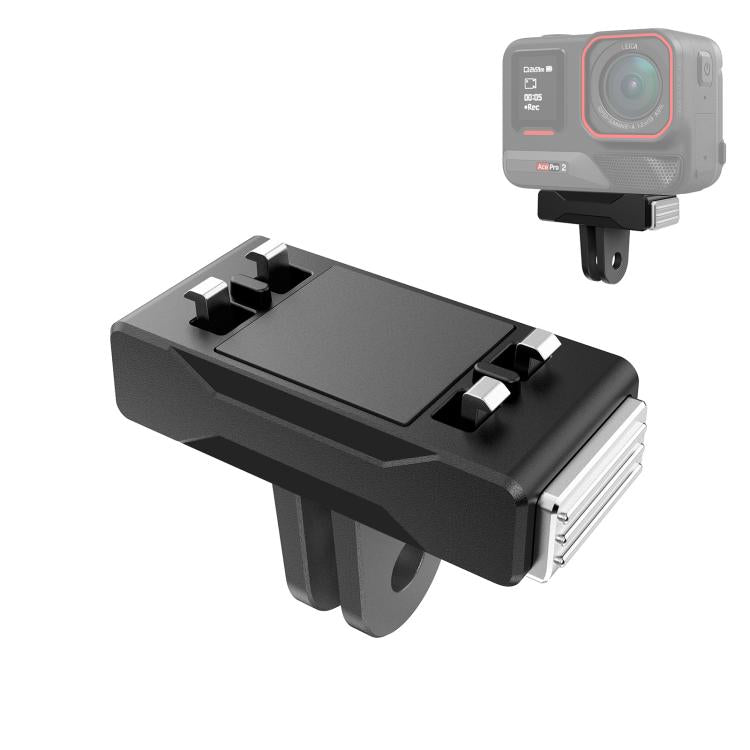 For Insta360 X5 / Ace Pro / Ace Pro 2 PULUZ Magnetic Quick Release Base Mount (Black) - Others by PULUZ | Online Shopping UK | buy2fix