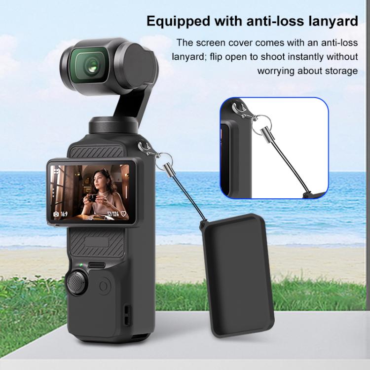 For DJI OSMO Pocket 3 PULUZ 6 in 1 Body Lens Handle Screen Mic Silicone TPU Cover (Yellow) - Case & Bags by PULUZ | Online Shopping UK | buy2fix