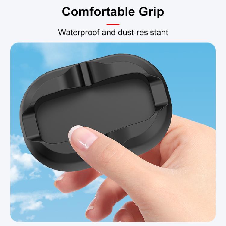 For DJI Osmo 360 PULUZ Desktop Silicone Base Stand (Black) - Mount & Holder by PULUZ | Online Shopping UK | buy2fix