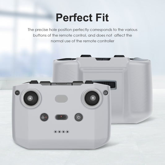 PULUZ Shockproof Anti-scratch Silicone Case For DJI Neo / Mini 3 / 3 Pro / Mavic 3 / Air 2S / Mini 2 RC-N2 / RC-N1 / RC-N3 Remote Control(Grey) by PULUZ
