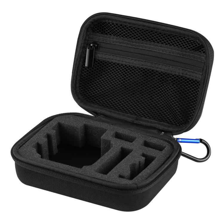 PULUZ Waterproof Carrying and Travel Case for GoPro, DJI Osmo Action and other Sport Cameras Accessories, Small Size: 16cm x 12cm x 7cm(Black) - Carry Cases by PULUZ | Online Shopping UK | buy2fix