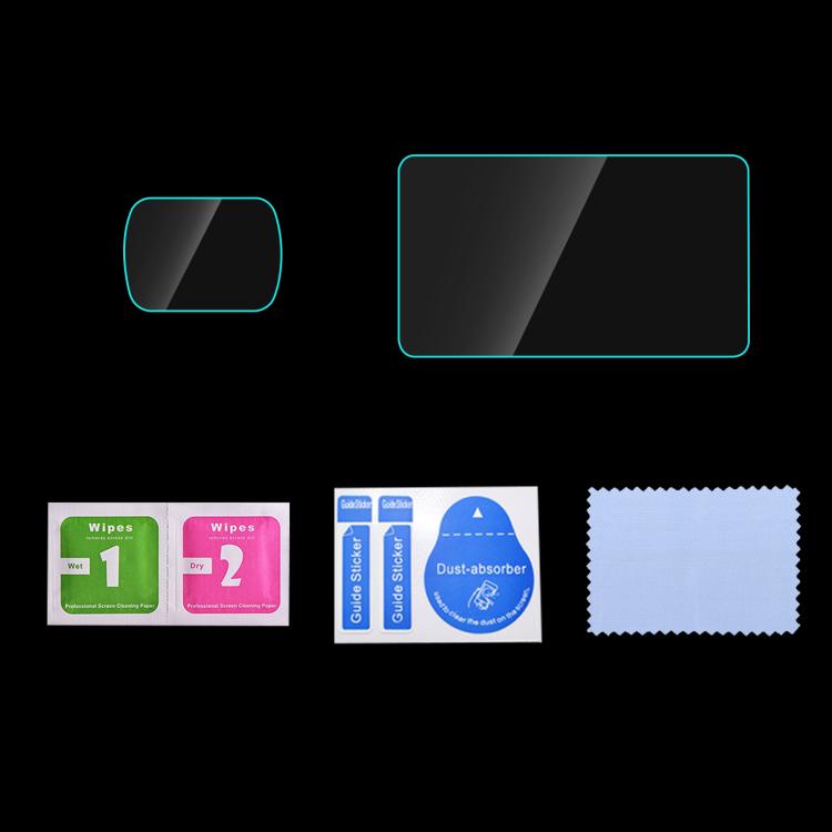 For DJI OSMO Pocket 3 PULUZ 9H 2.5D HD Tempered Glass Lens Protector + Screen Film (Transparent) by PULUZ