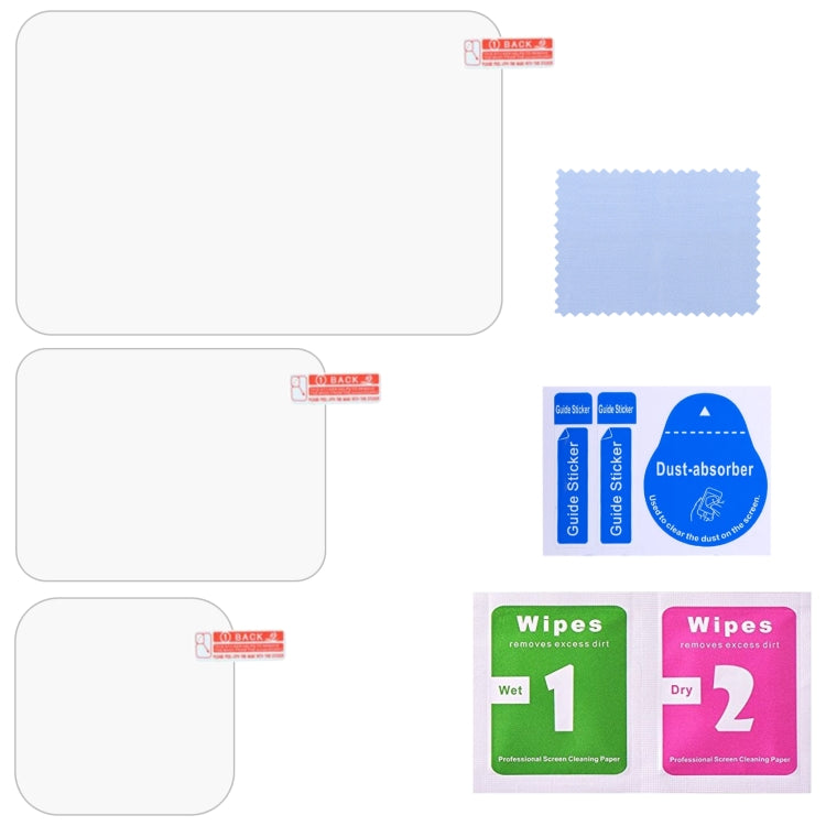 For GoPro HERO13 Black PULUZ 3 in 1 Lens and Front Back Screen 9H 2.5D Tempered Glass Film (Transparent) by PULUZ