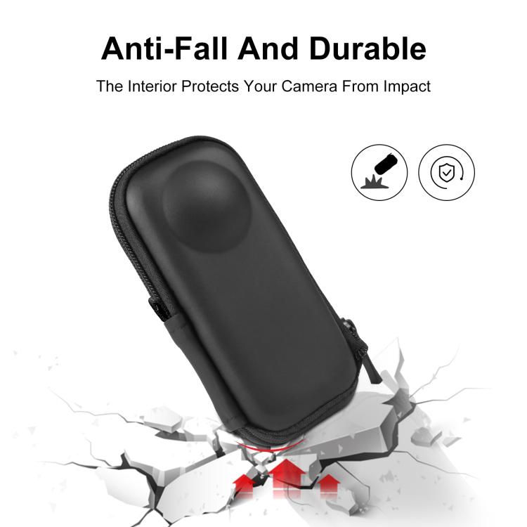 For Insta360 X4 / X5 PULUZ Camera Portable Case Box Storage Bag (Black) - Case & Bags by PULUZ | Online Shopping UK | buy2fix