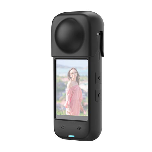 For Insta360 X4 PULUZ Full Body Dust-proof Silicone Protective Case (Black) by PULUZ