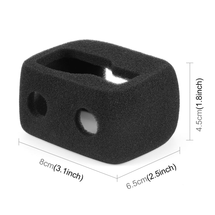 For Insta360 Ace Pro / Ace PULUZ High Density Foam Windshield (Black) - Case & Bags by PULUZ | Online Shopping UK | buy2fix