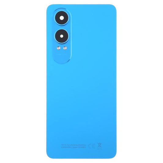 For OnePlus Nord CE4 Lite Plastic Back Cover with Camera Lens Cover(Blue) - Back Cover by buy2fix | Online Shopping UK | buy2fix