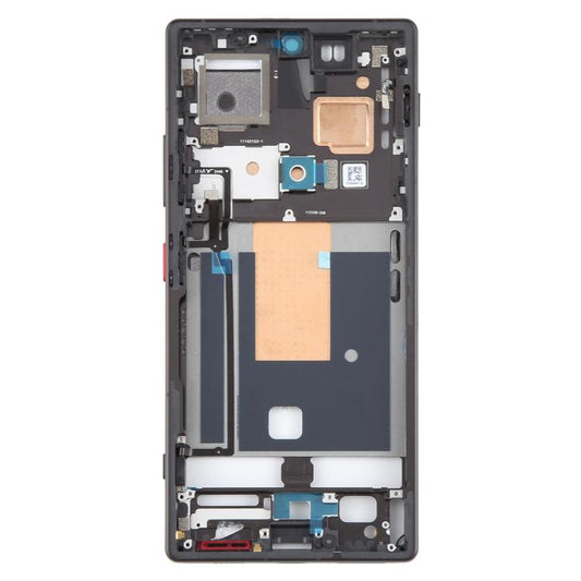For ZTE nubia Z70 Ultra NX733J NX736J Middle Frame Bezel Plate (Black) - For ZTE by buy2fix | Online Shopping UK | buy2fix