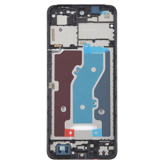 For ZTE Blade A75 5G / V60 Smart Front Housing LCD Frame Bezel Plate (Black) - For ZTE by buy2fix | Online Shopping UK | buy2fix